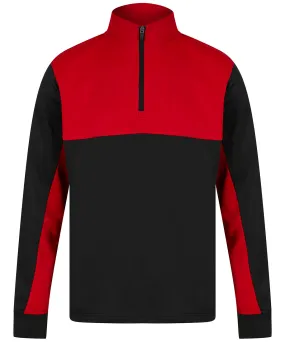 -Tracksuit top | Black/Red