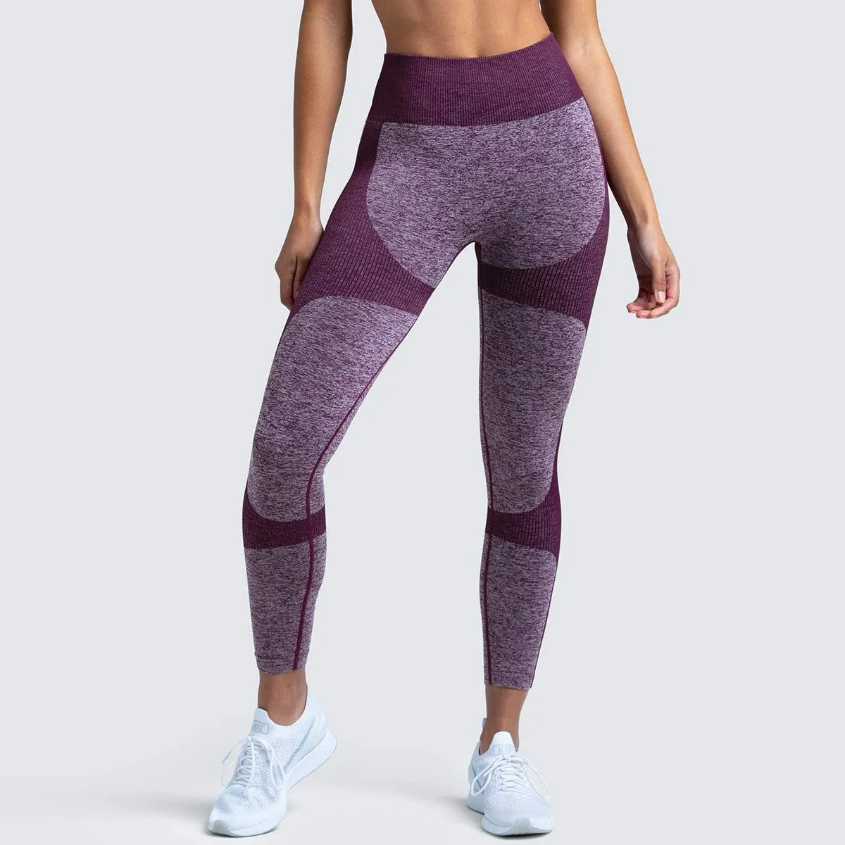 2 Piece Set Women High Quality Breathable Yoga Pant Seamless Activewear Fitness Leggings Yoga Bra Set