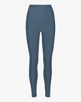 Active High-Rise Legging - Petrol Blue