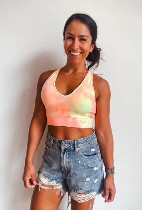 Active Trend Cropped Tank Sports Bra