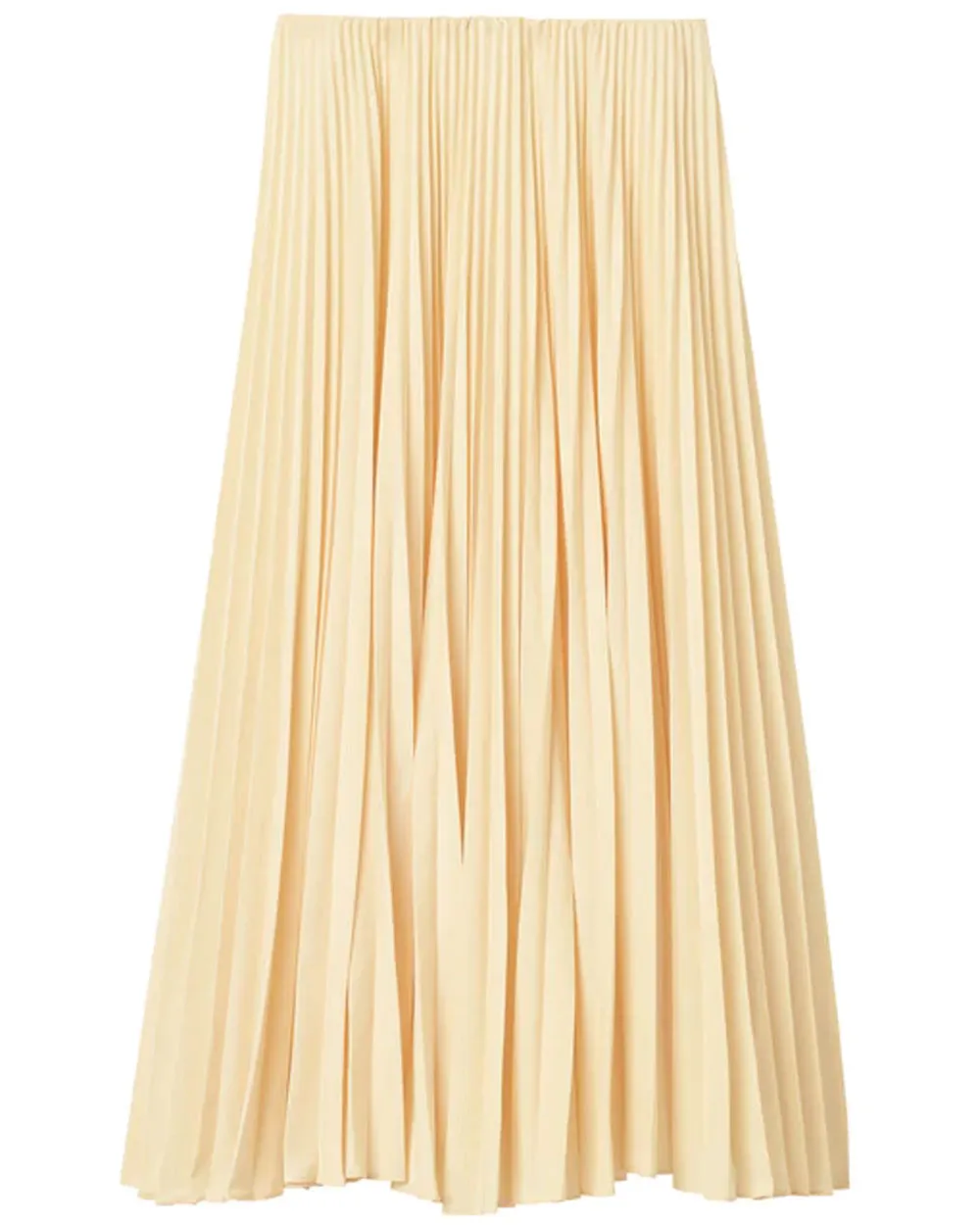 Au Lait Pleated Tatum Skirt