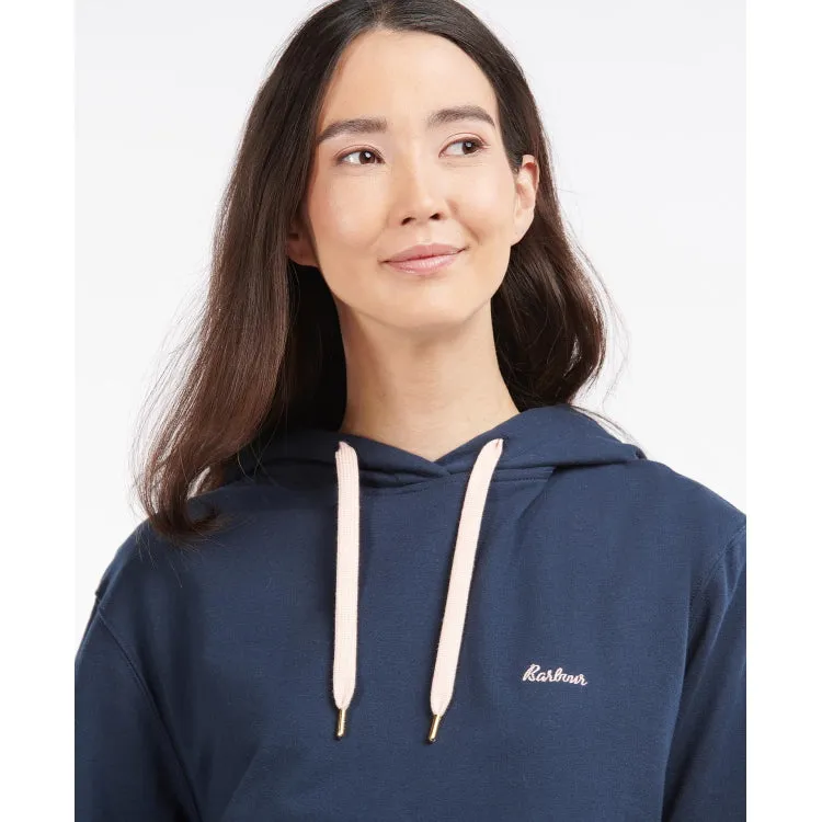 Barbour Ladies Lottie Lounge Hoodie - Navy