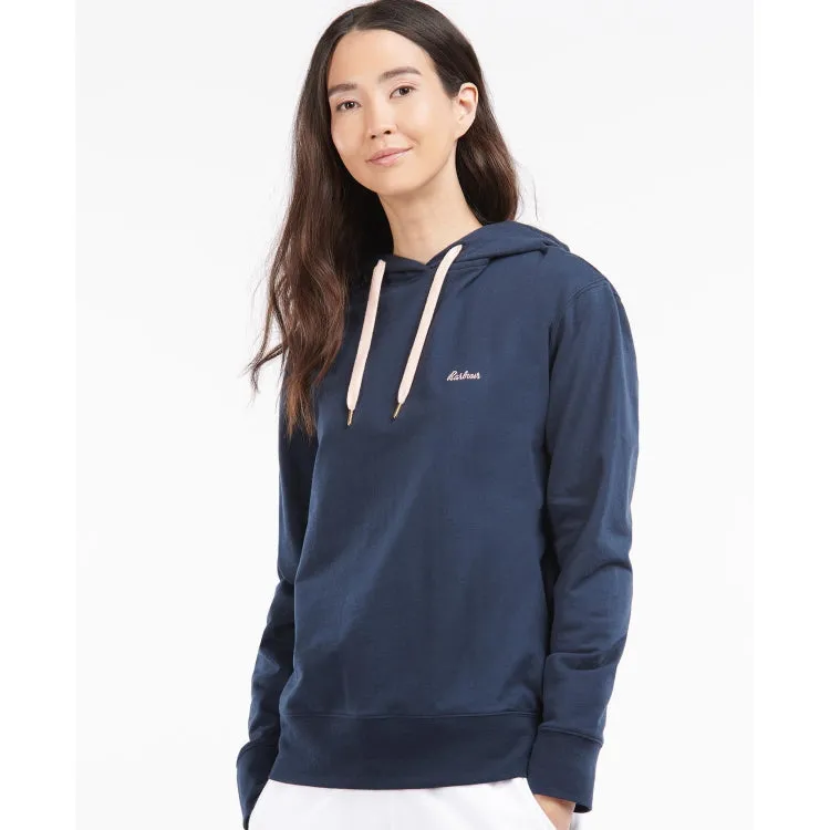 Barbour Ladies Lottie Lounge Hoodie - Navy