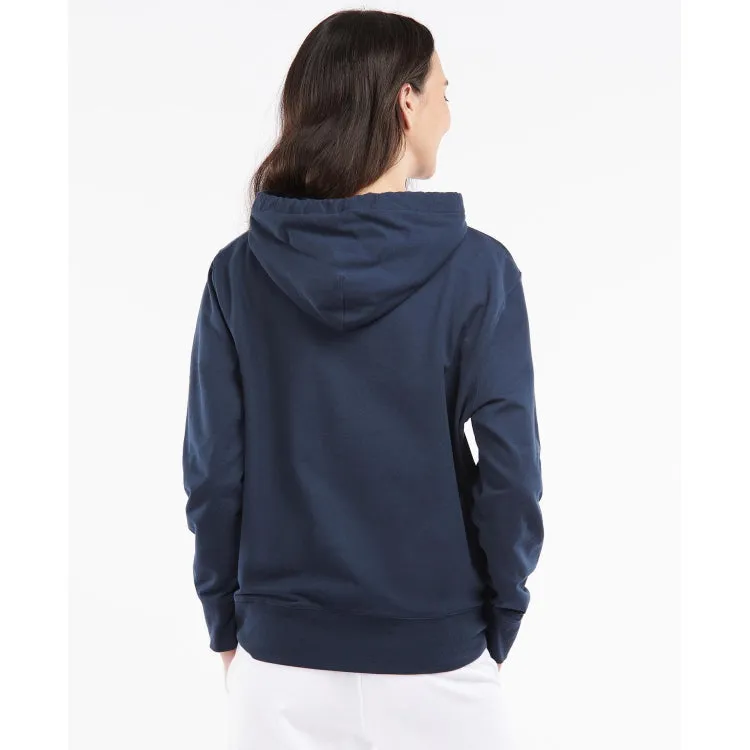 Barbour Ladies Lottie Lounge Hoodie - Navy