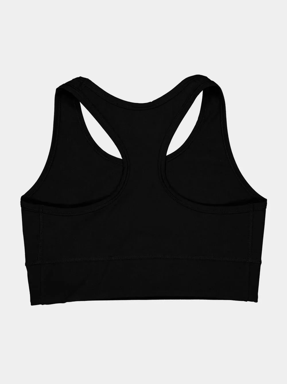 Black Activewear Sports Bra