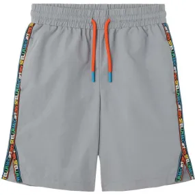 Boys Grey Logo Sports Shorts