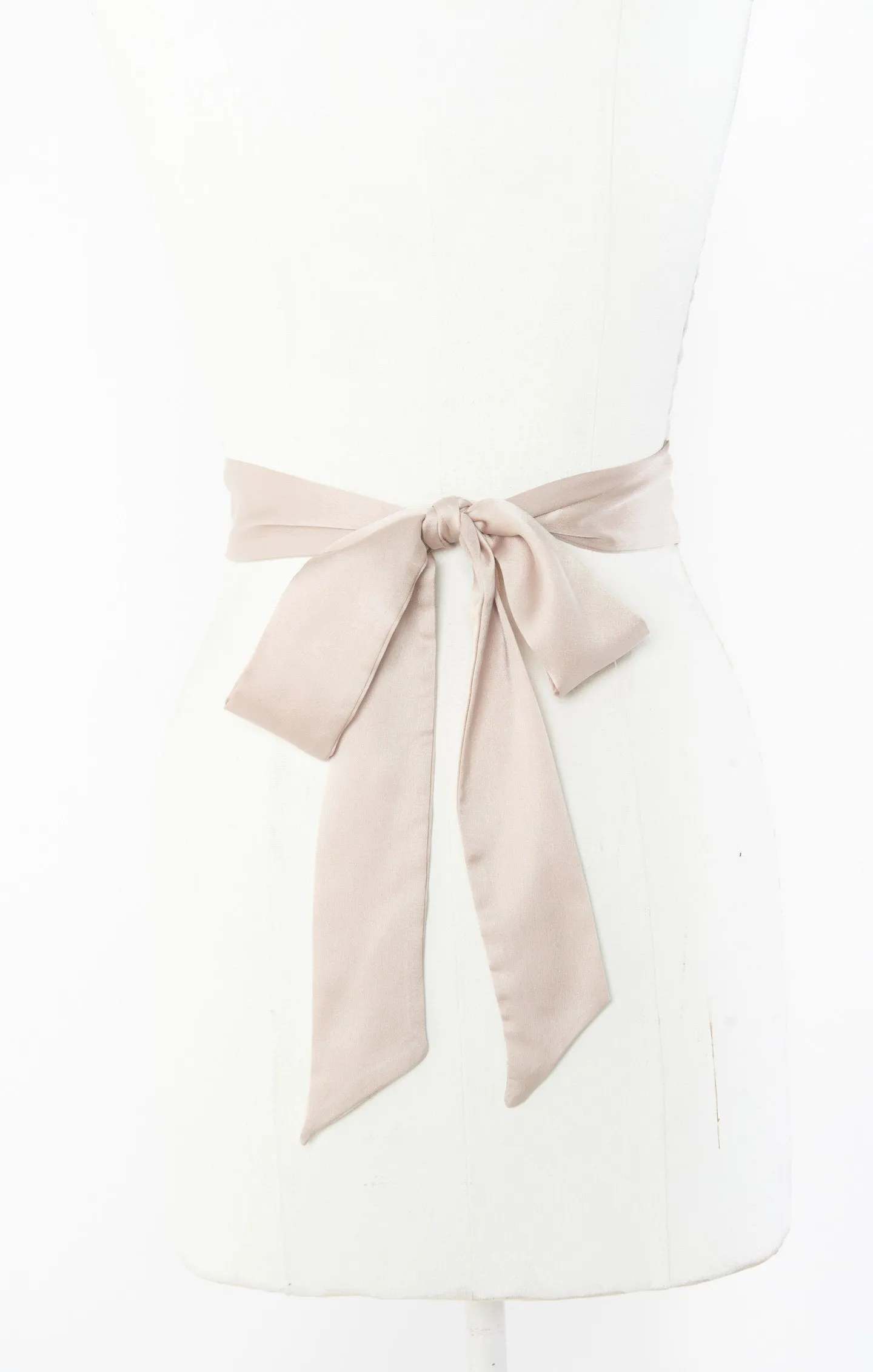 Bridesmaid Sash ~ Show Me The Ring Luxe Satin