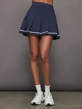 Clarendon High Rise Skort 16" - Blue Nights