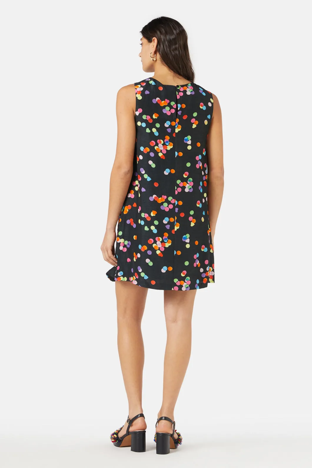 Confetti Hearts Shift Dress