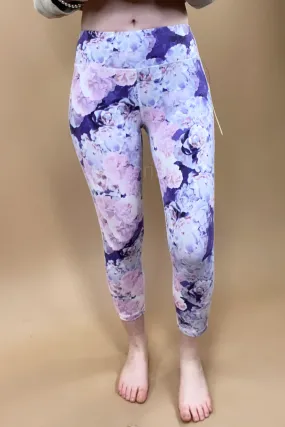 Floral Active Wear Capris