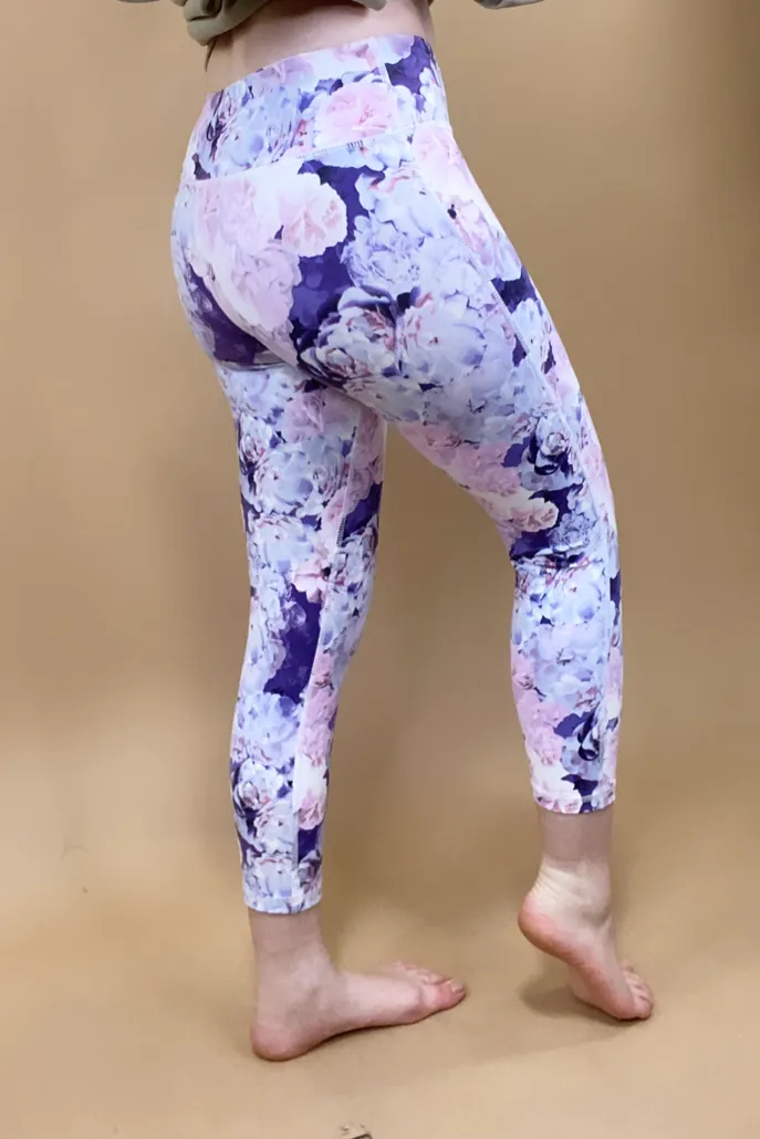 Floral Active Wear Capris