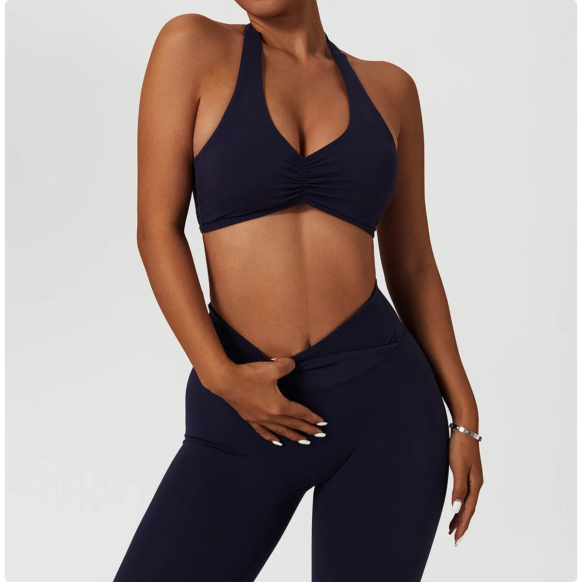 Halter Neckline Sports Bra