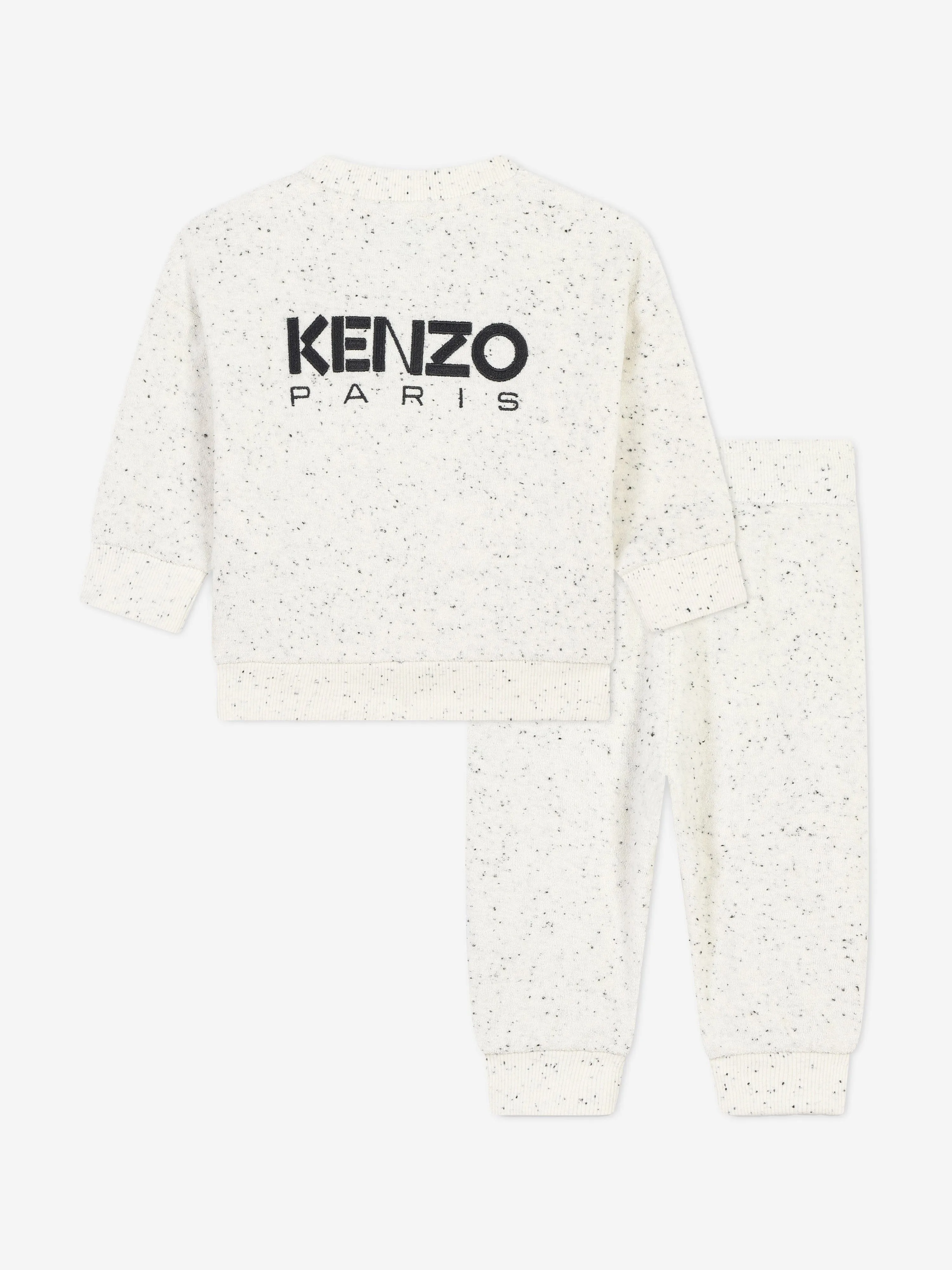 KENZO Baby Girls Boke Flower Tracksuit in Ivory