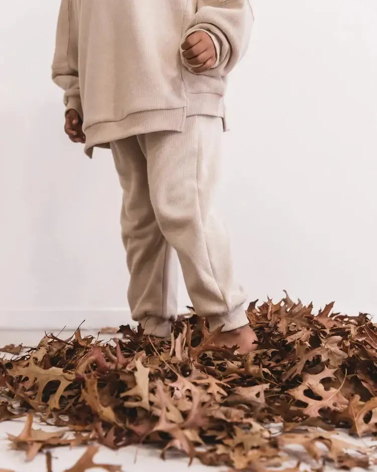 Kids Cooper Tracksuits — Ivory