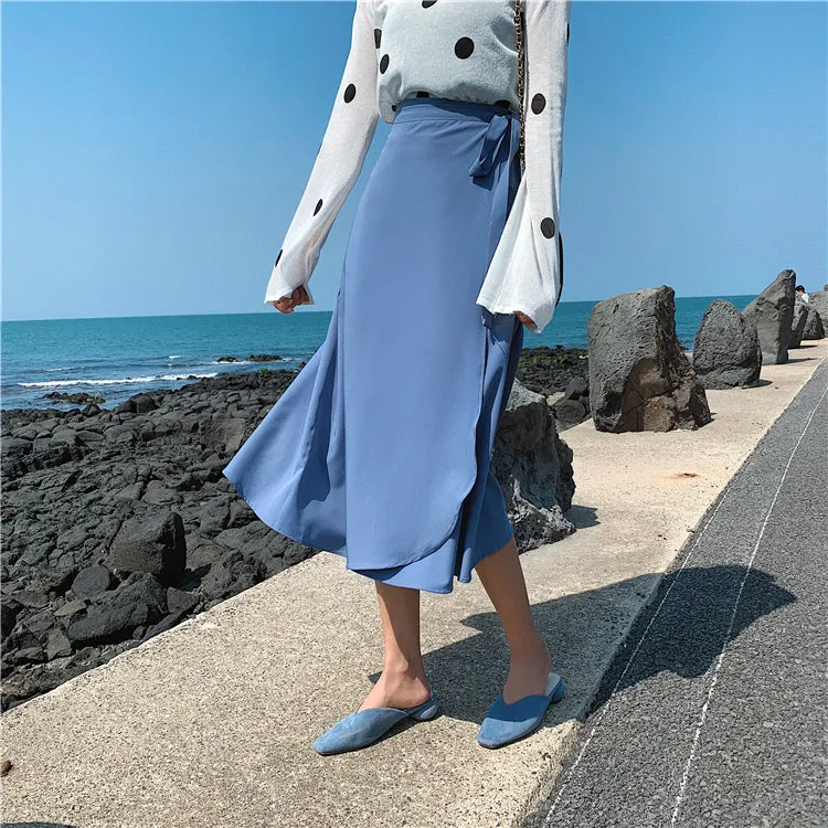 [Korean Style] Chu Maxi Wrap Skirt