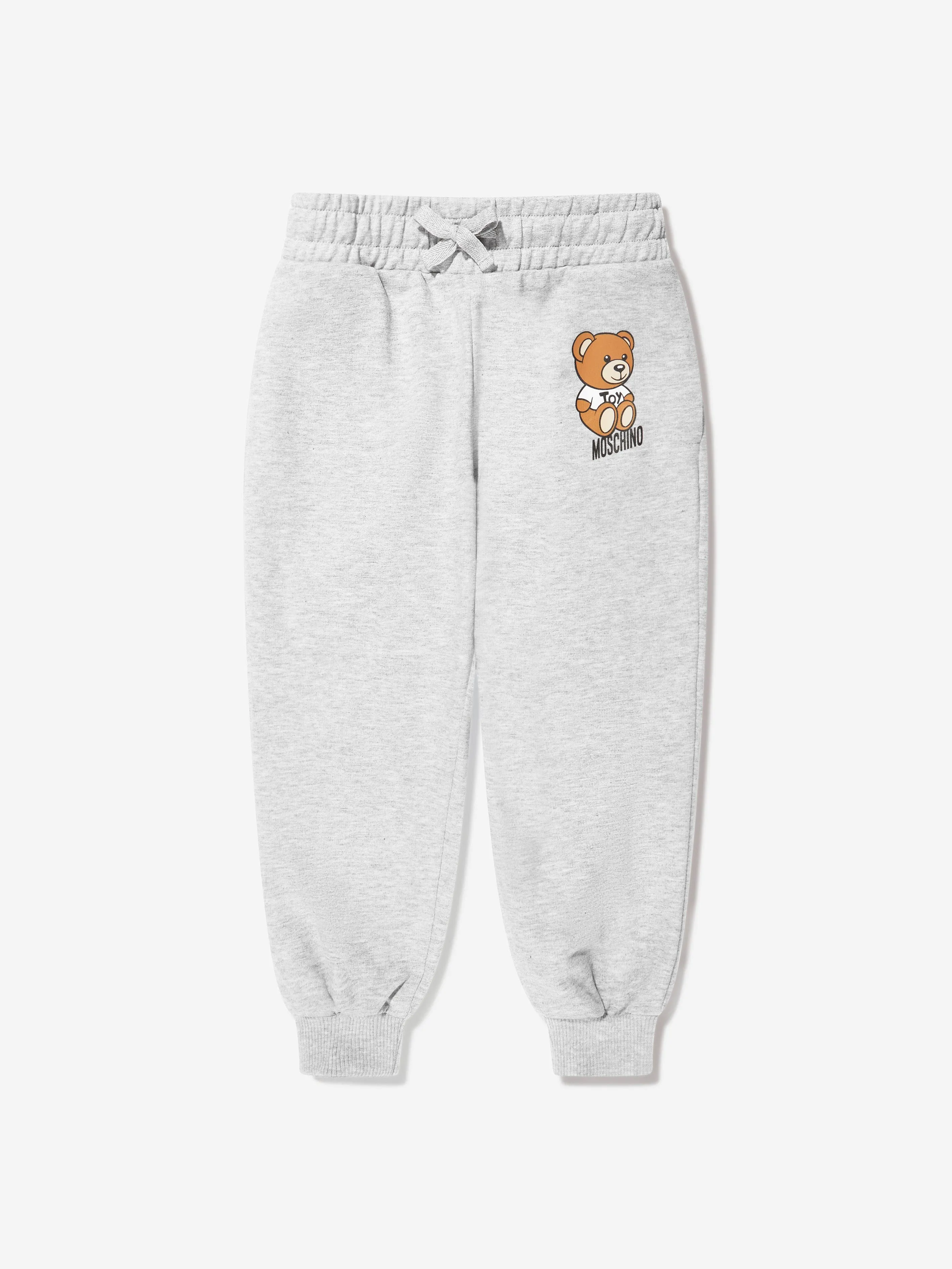 Moschino Kids Teddy Logo Tracksuit in Grey