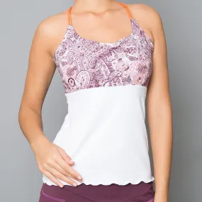 Mulberry Spaghetti-Strap Top