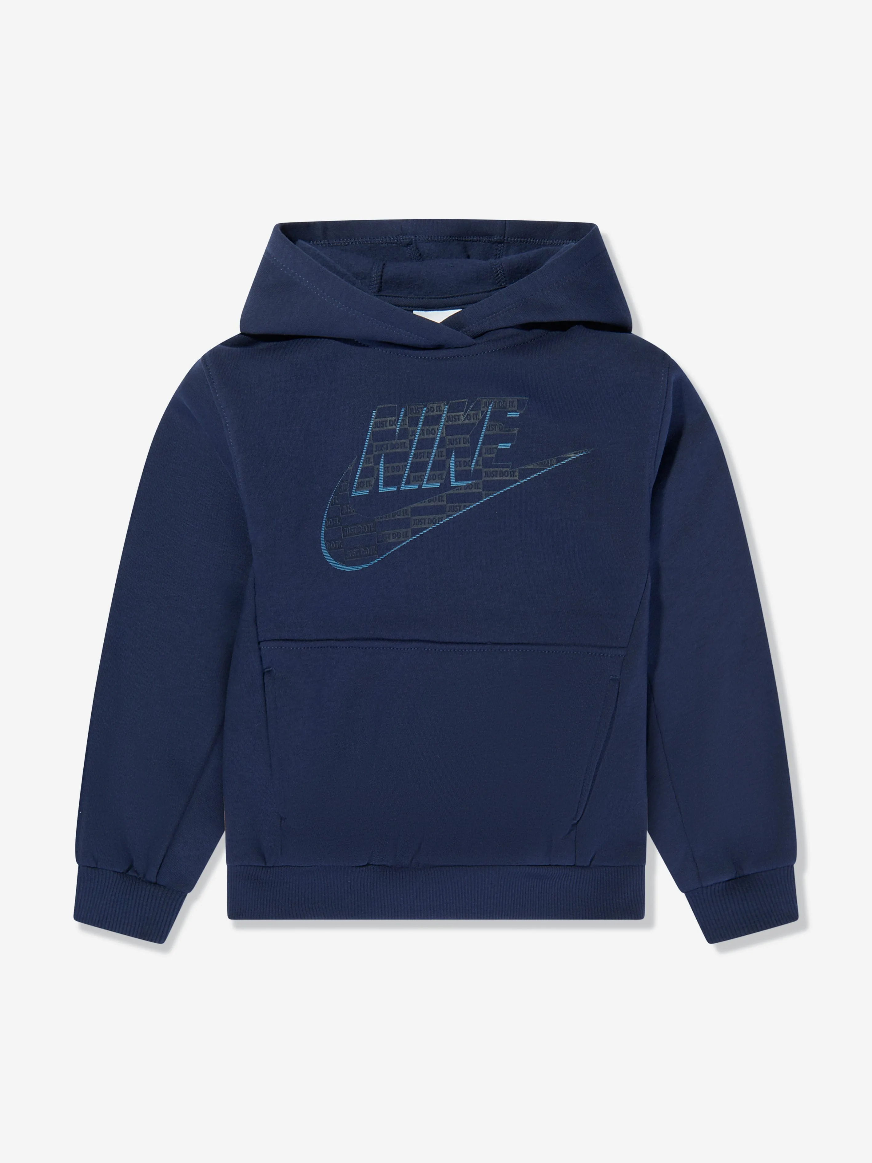 Nike Boys NSW Futura Wrap PO Tracksuit in Navy