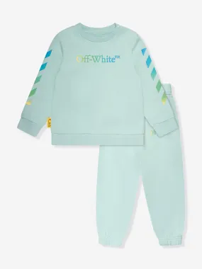 Off-White Baby Boys Arrow Rainbow Tracksuit in Bl