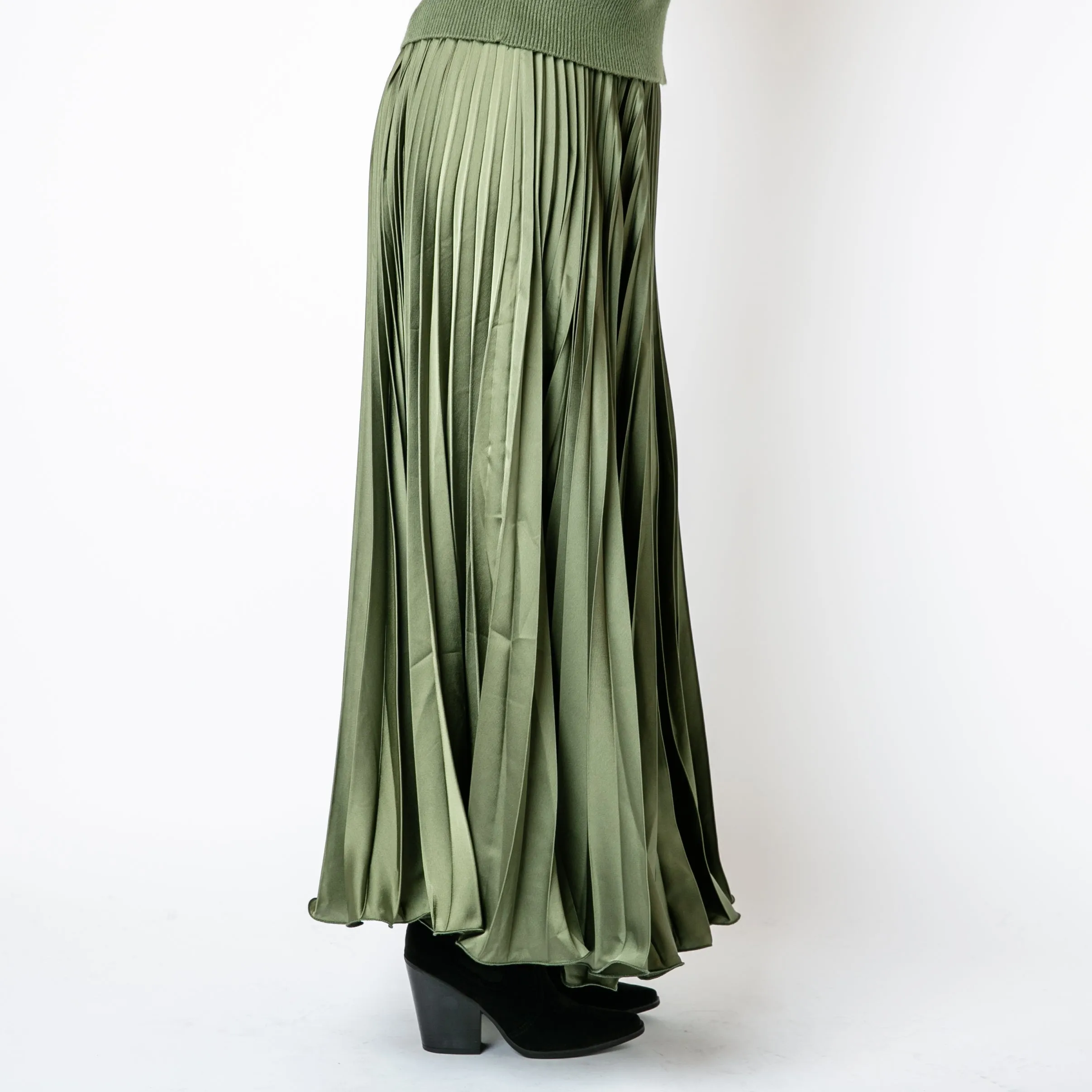 Pleated Cocktail Skirt