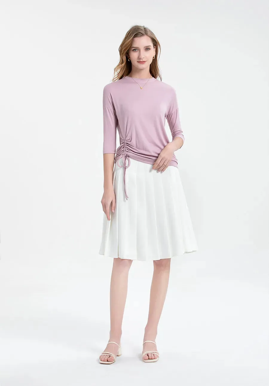 Pleated Over Knee Lady skirts