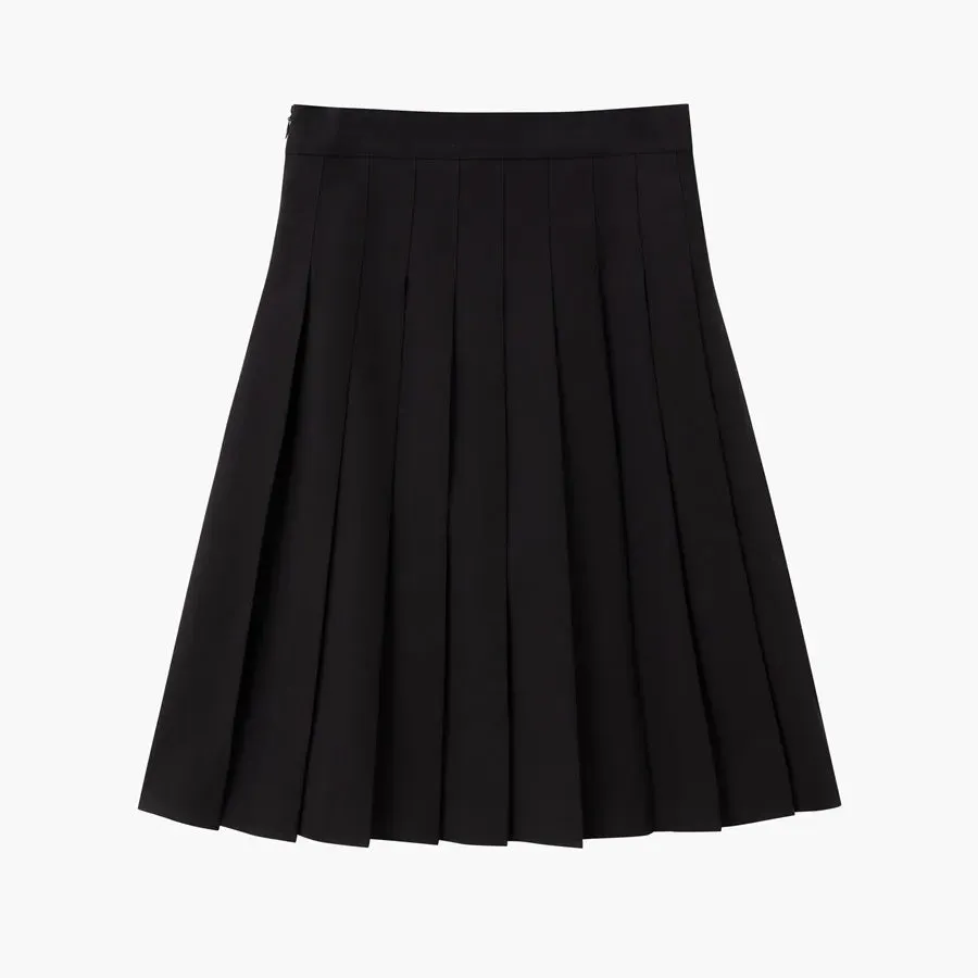 Pleated Over Knee Lady skirts