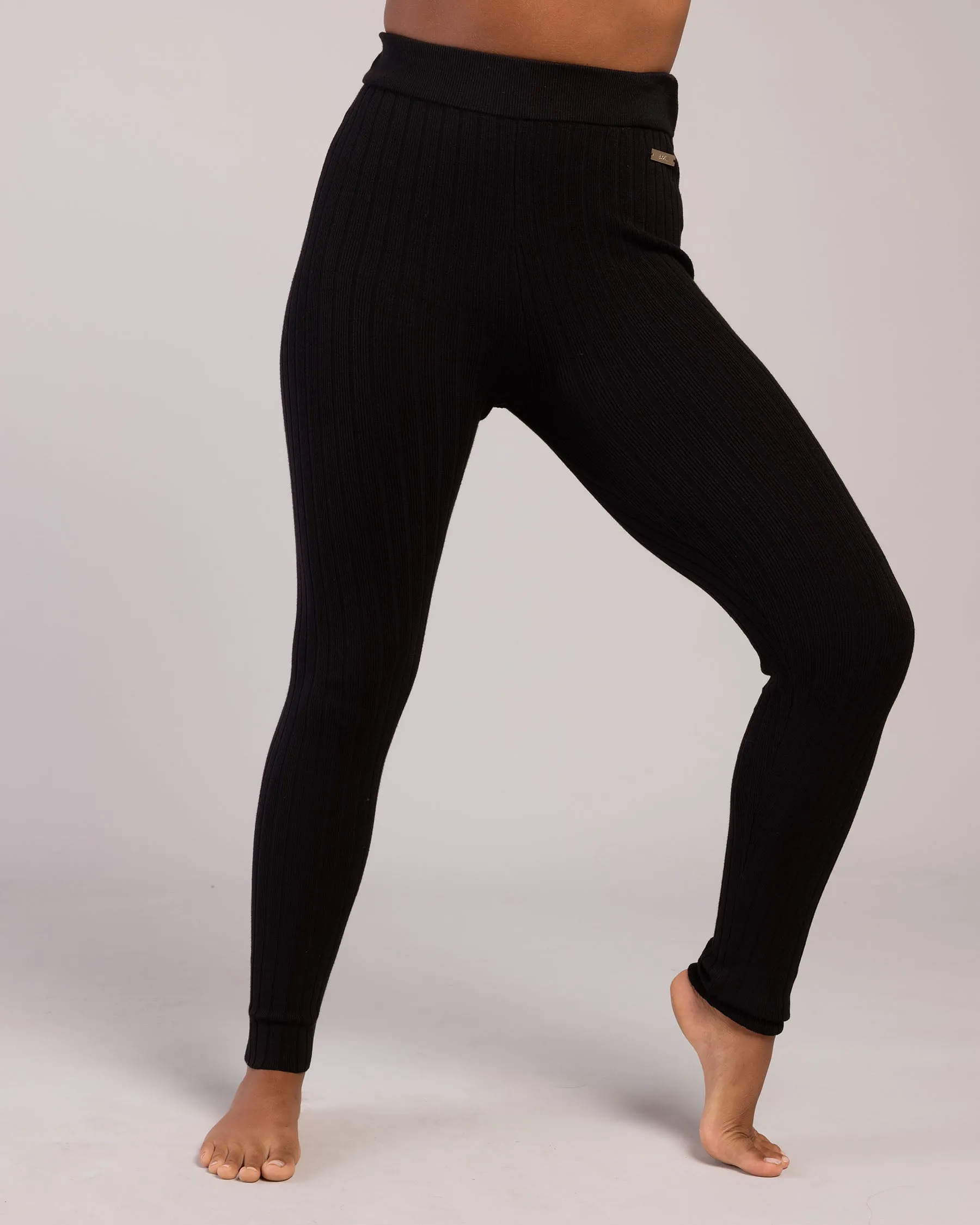 Rib Lounge Full Length Legging