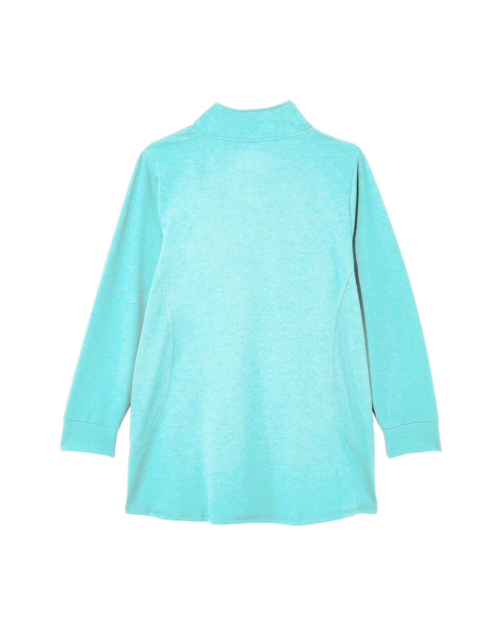 Ritter Mock Neck Jacket | Turquoise