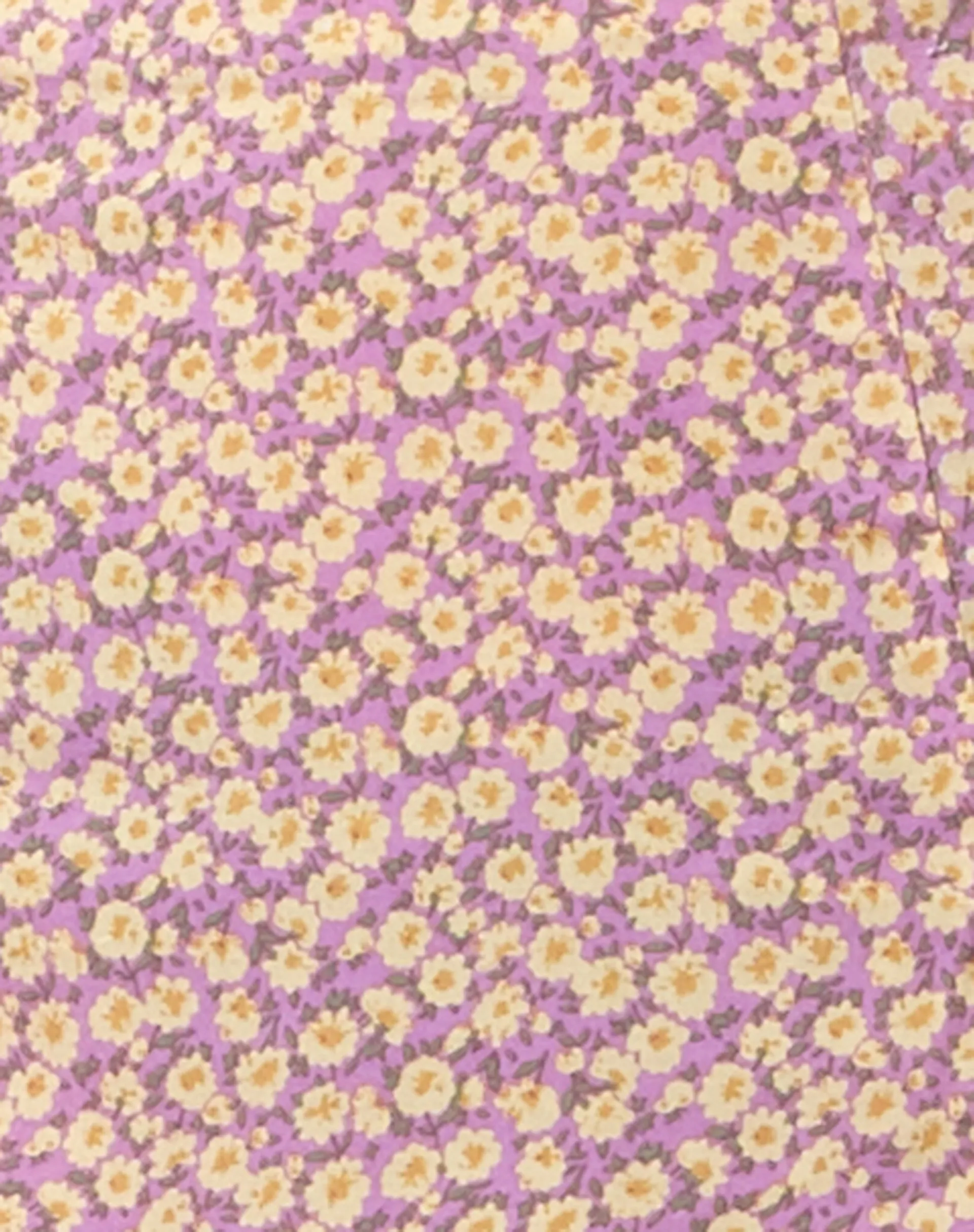 Seko Midi Skirt in Flower Fun Lilac Lemon