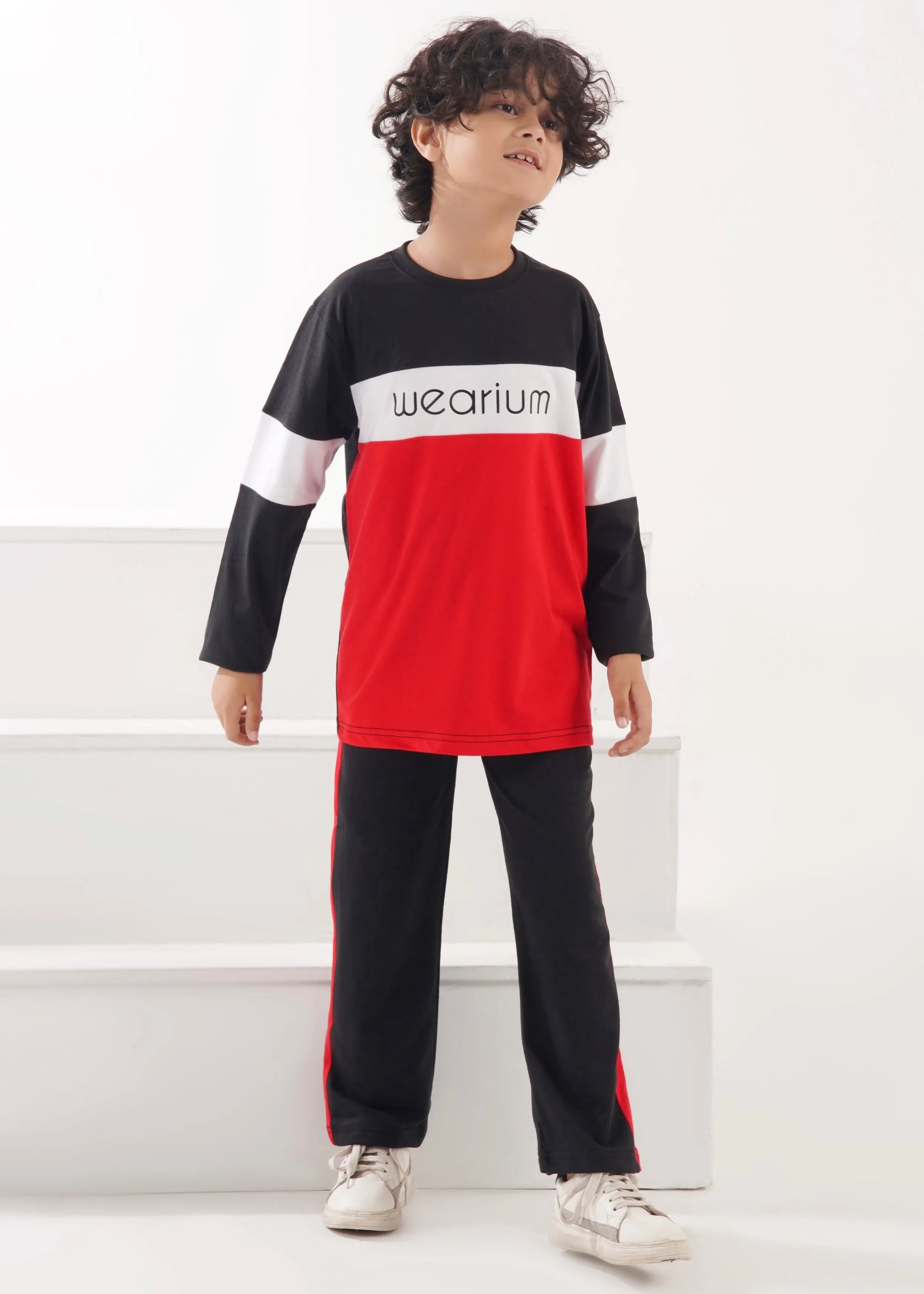 Signature Red - Cotton Tracksuit