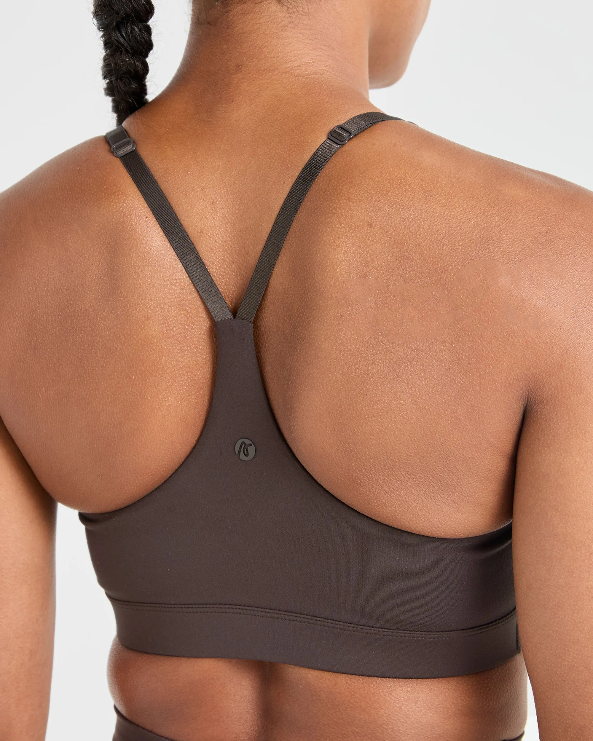 Staple Sports Bra - Coffee Brown