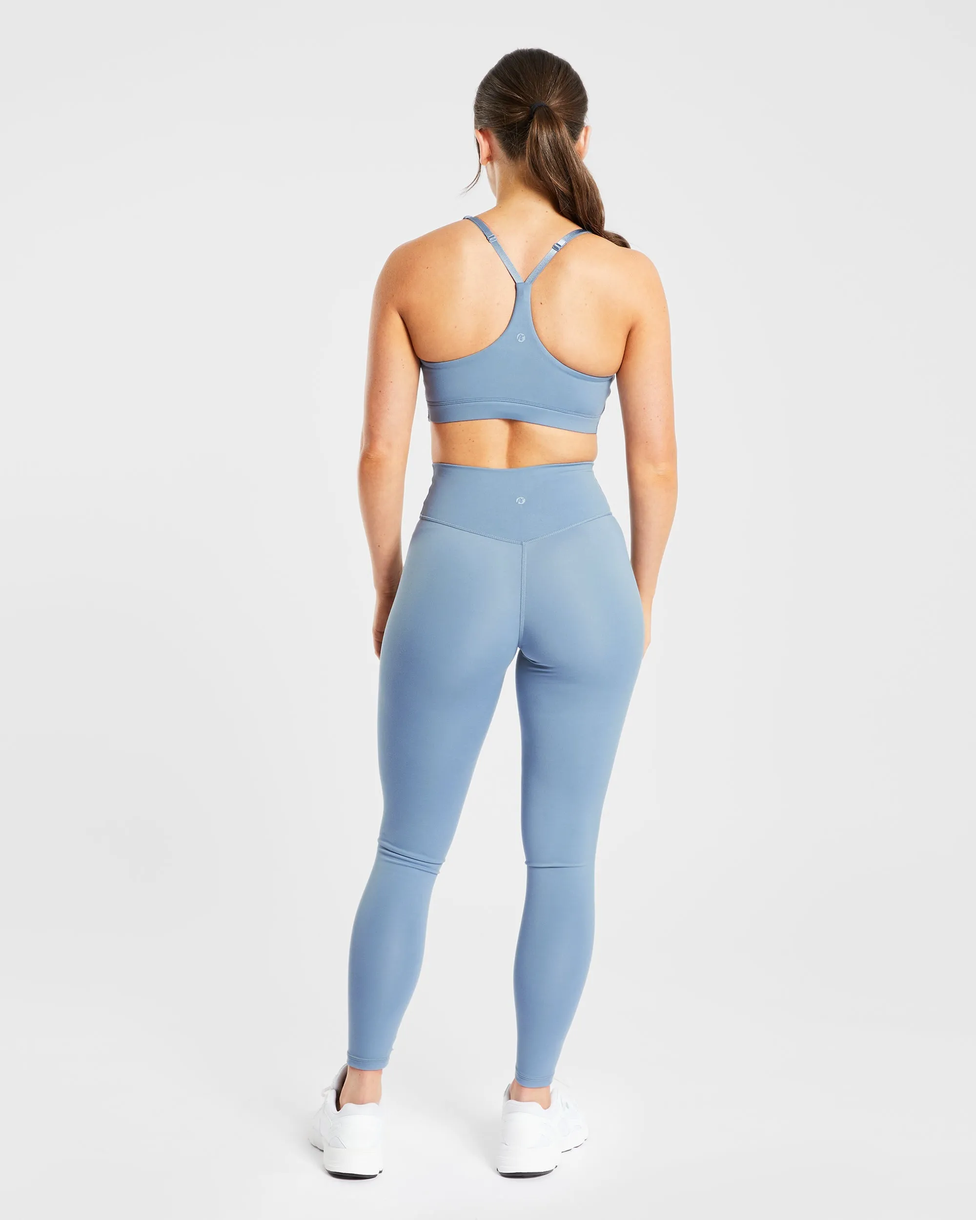 Staple Sports Bra - Slate Blue