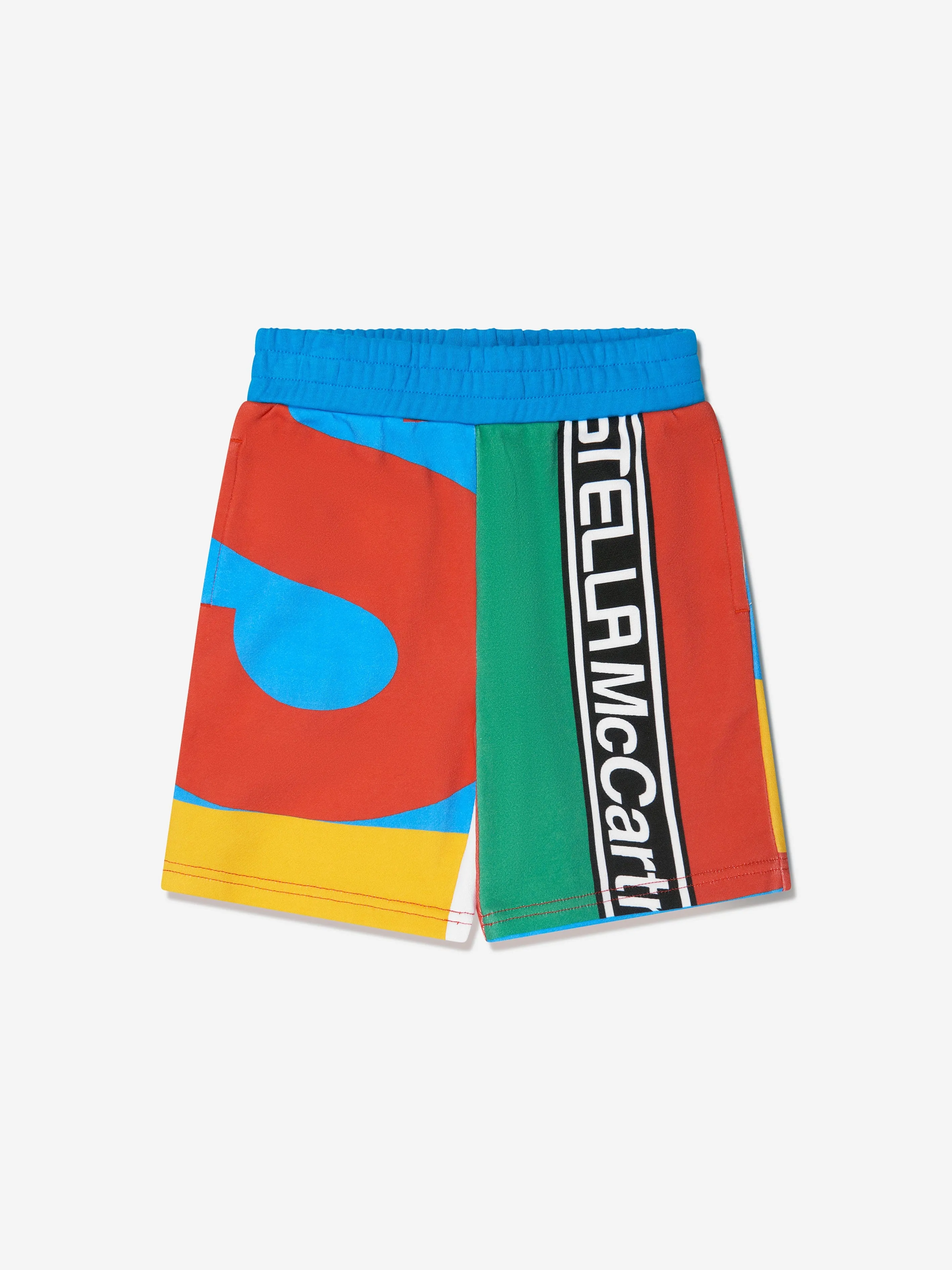 Stella McCartney Boys Short Sports Tracksuit in Multicolour