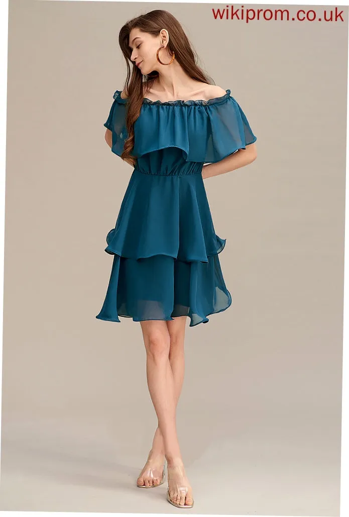 the A-line Off Shoulder Sarahi Formal Dresses Dresses