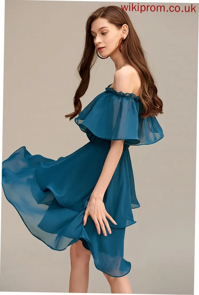 the A-line Off Shoulder Sarahi Formal Dresses Dresses