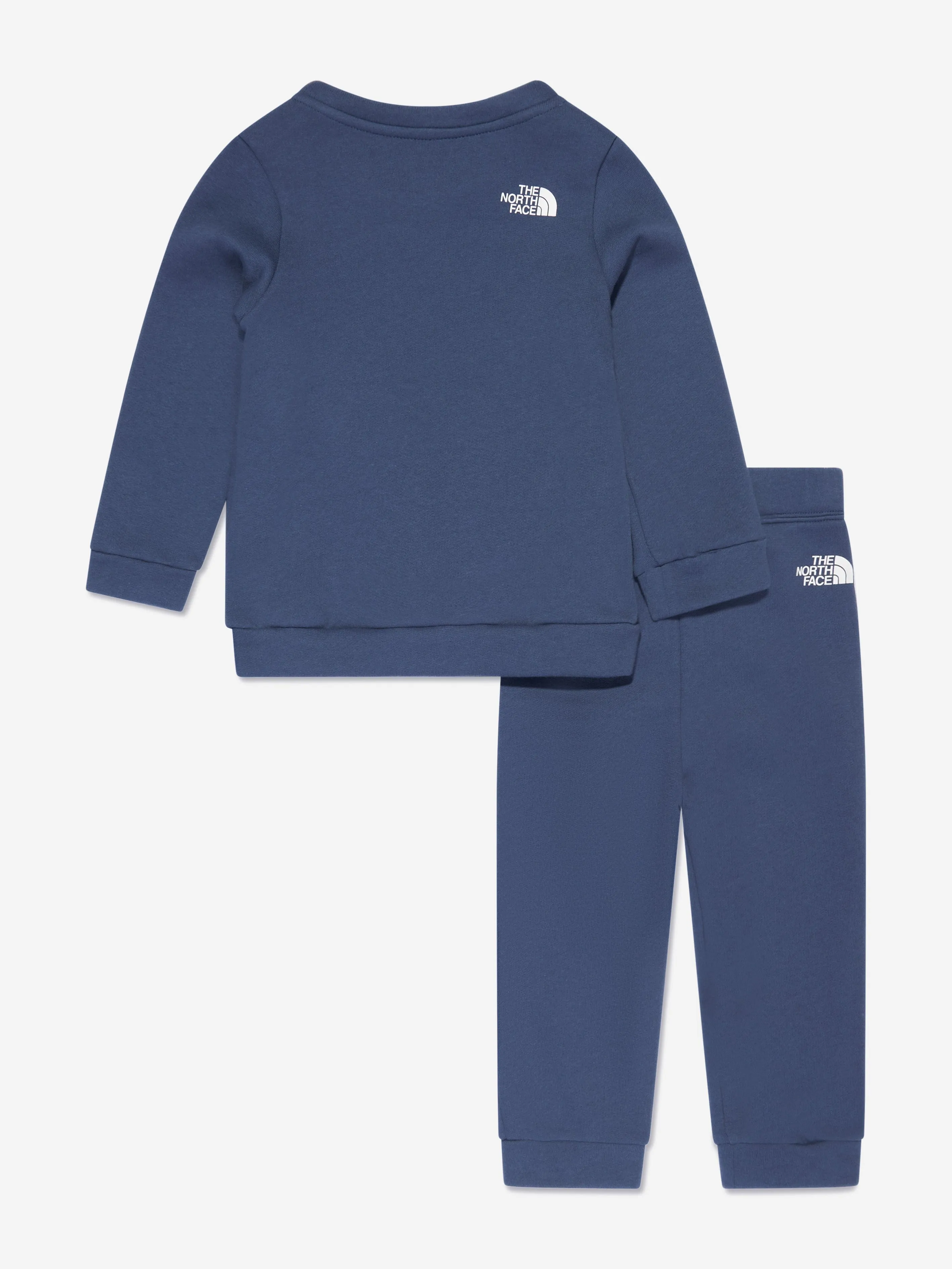 The North Face Baby Boys Cotton Fleece Tracksuit in Blue