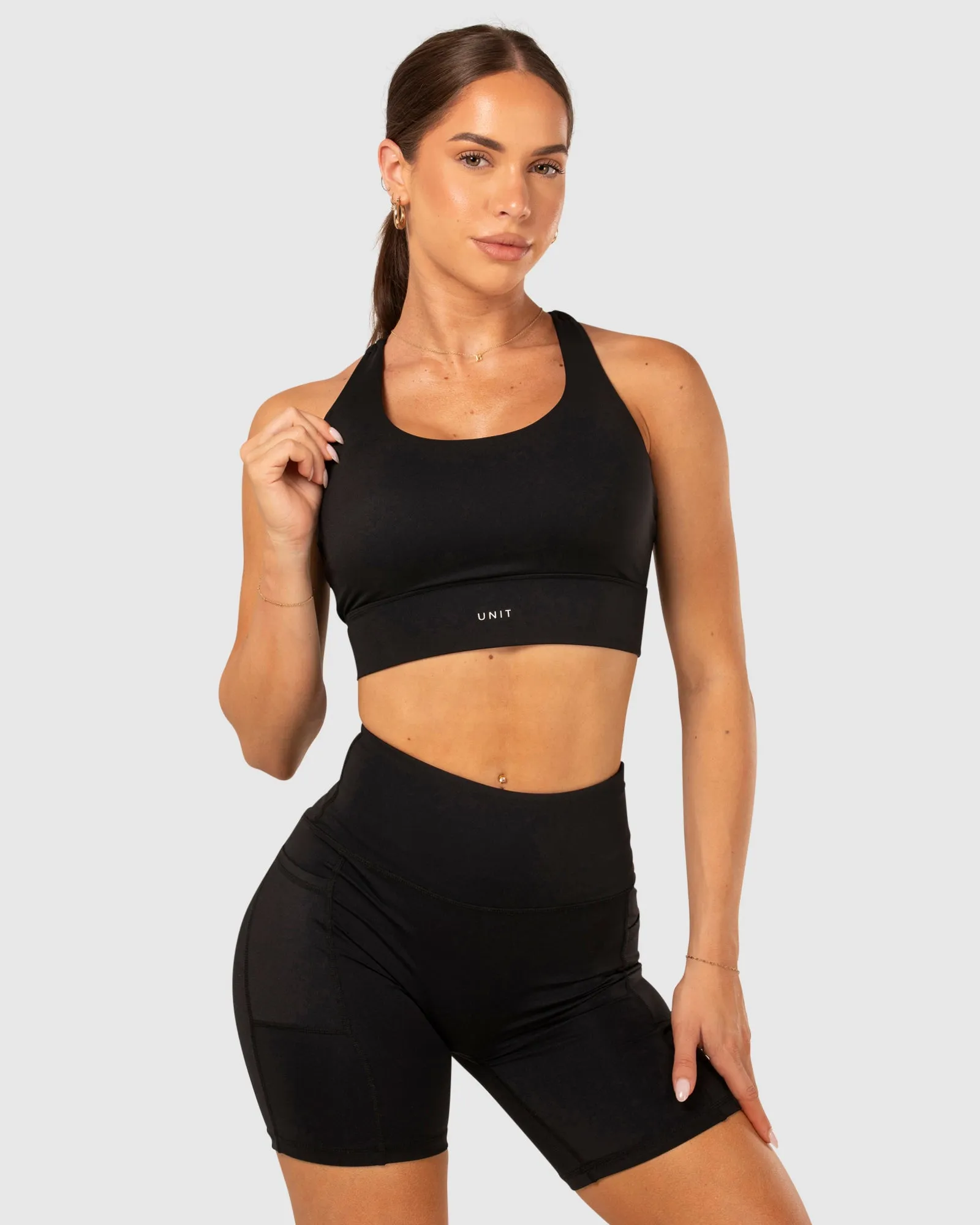 UNIT Ladies Energy Strap Activewear Sports Bra