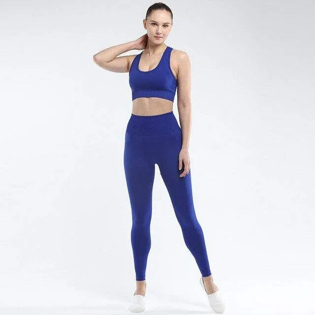 Venus Seamless Push Up Leggings & Top Set