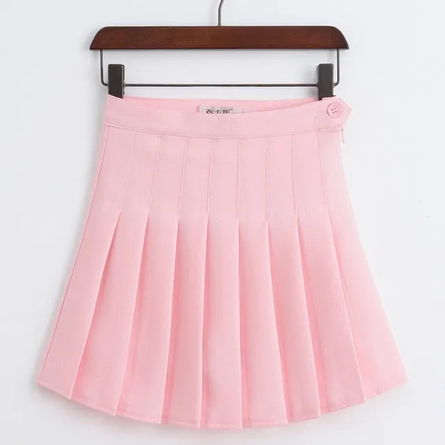 VenusFox Fashion high waist pleated Cosplay skirt