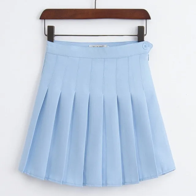 VenusFox Fashion high waist pleated Cosplay skirt