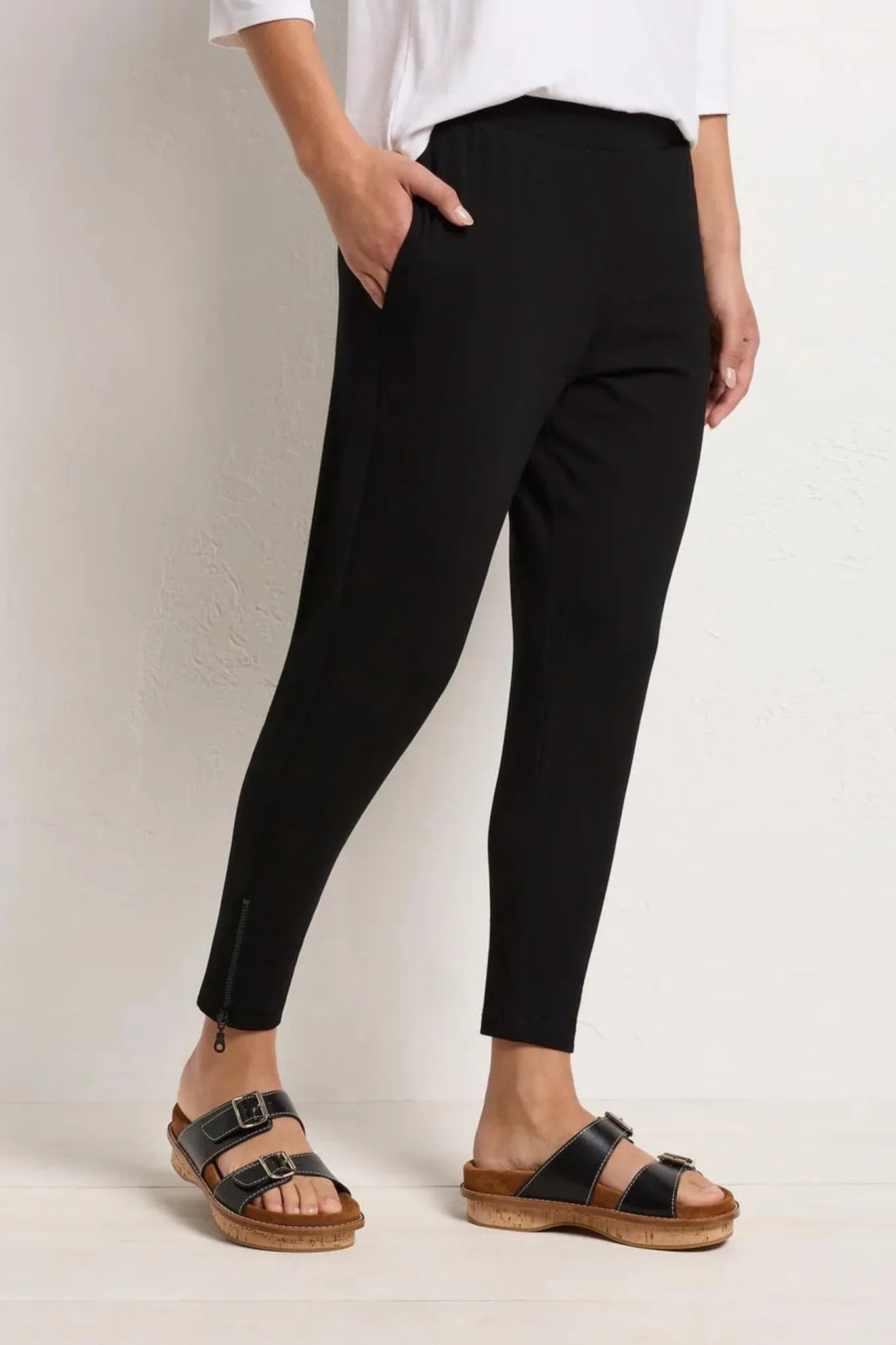 ZIP STILETTO PANT - F011437