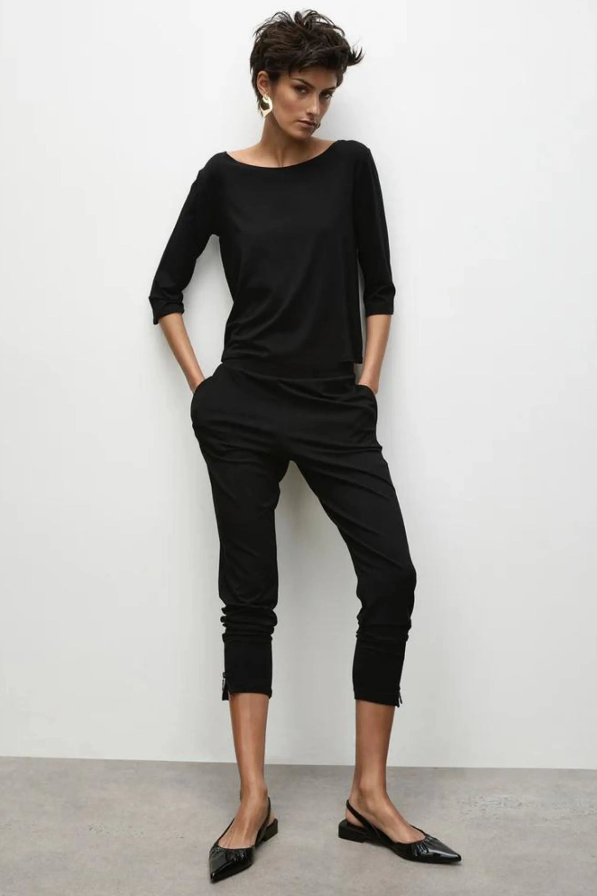 ZIP STILETTO PANT - F011437